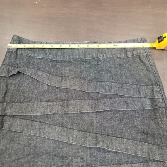 NIC+ZOE Charcoal Mini Skirt - Picture 5 of 8